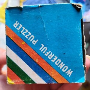 - Multicolor Kids Toy Vintage Puzzle Cube